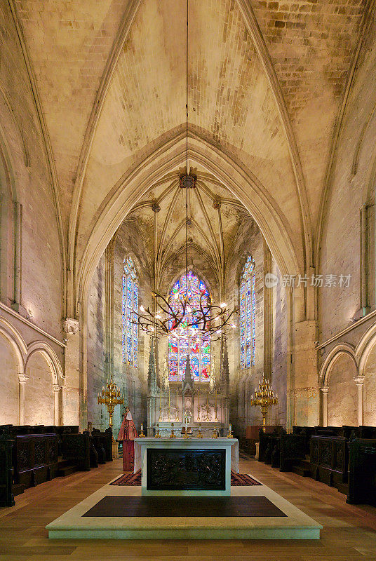 法国圣爱美浓教堂collégiale, eglise collégiale的祭坛